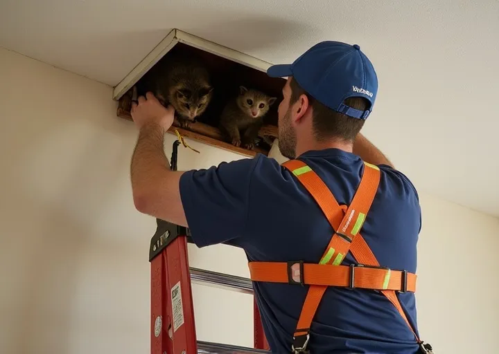 Safe Roof Cavity Access Eight Mile Plains